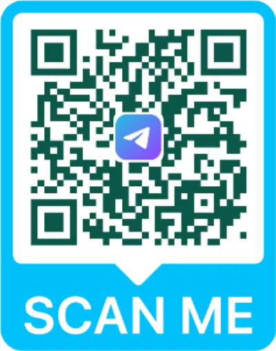 QR code for Telegram