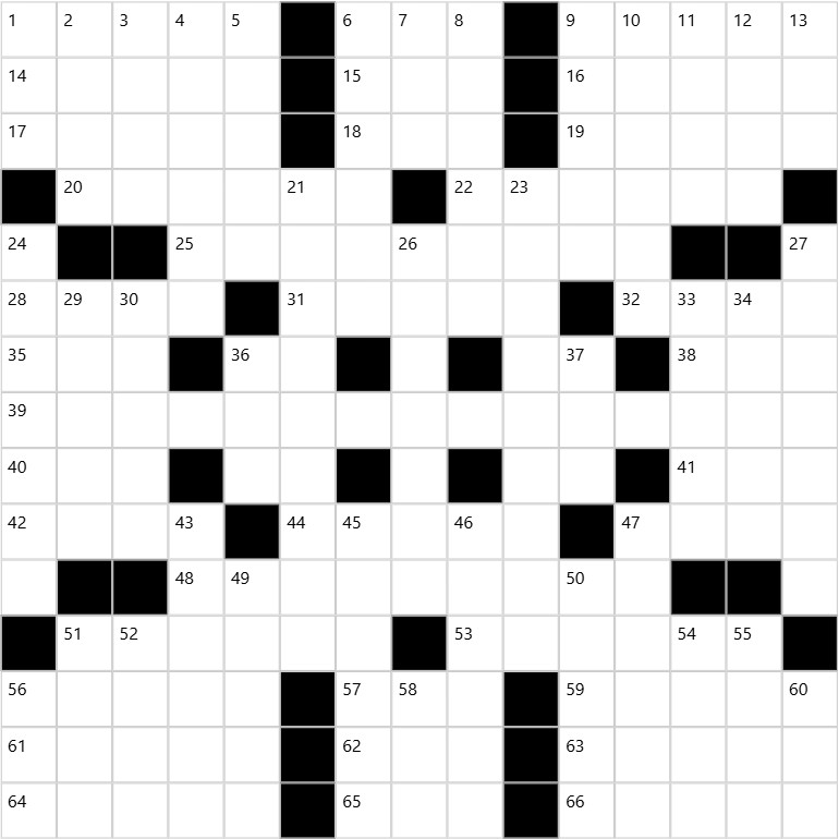 American Grid Crossword Generator – Create 15x15 and Newspaper Style ...
